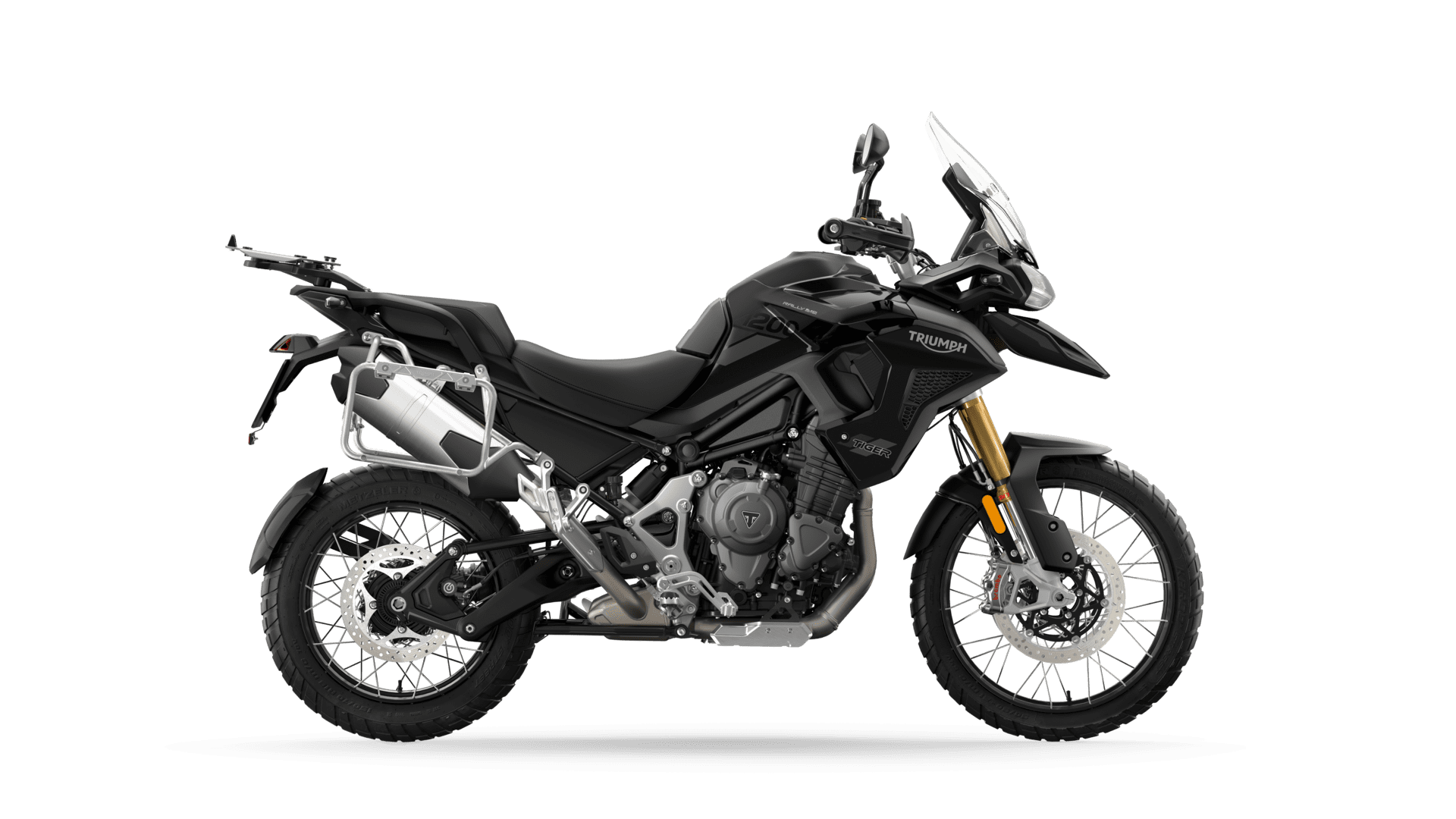 Tiger 1200 Rally Black Edition in Sapphire Black CGI