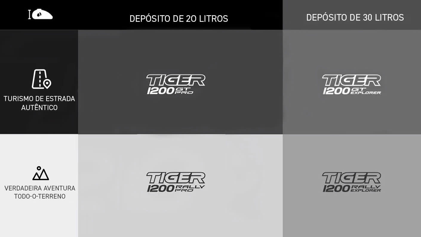 Tiger 1200 Range Infographic