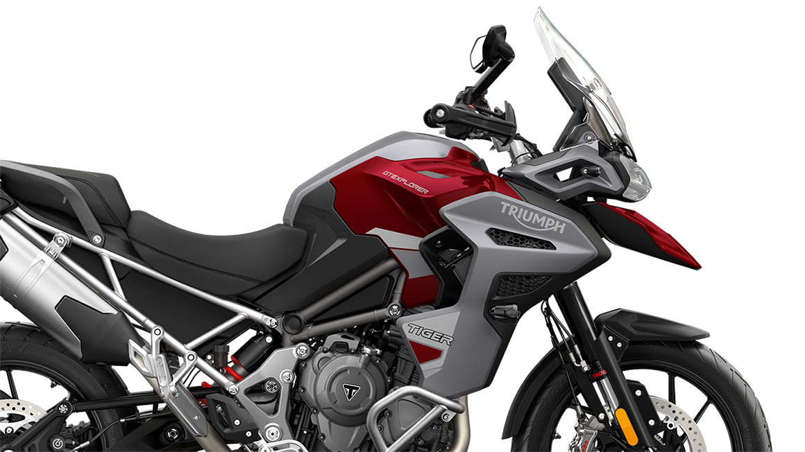 Tiger 1200 GT Explorer Carnival Red