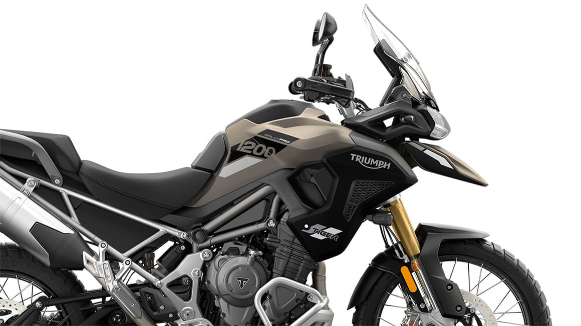 Tiger 1200 Rally Pro Matt Sandstorm