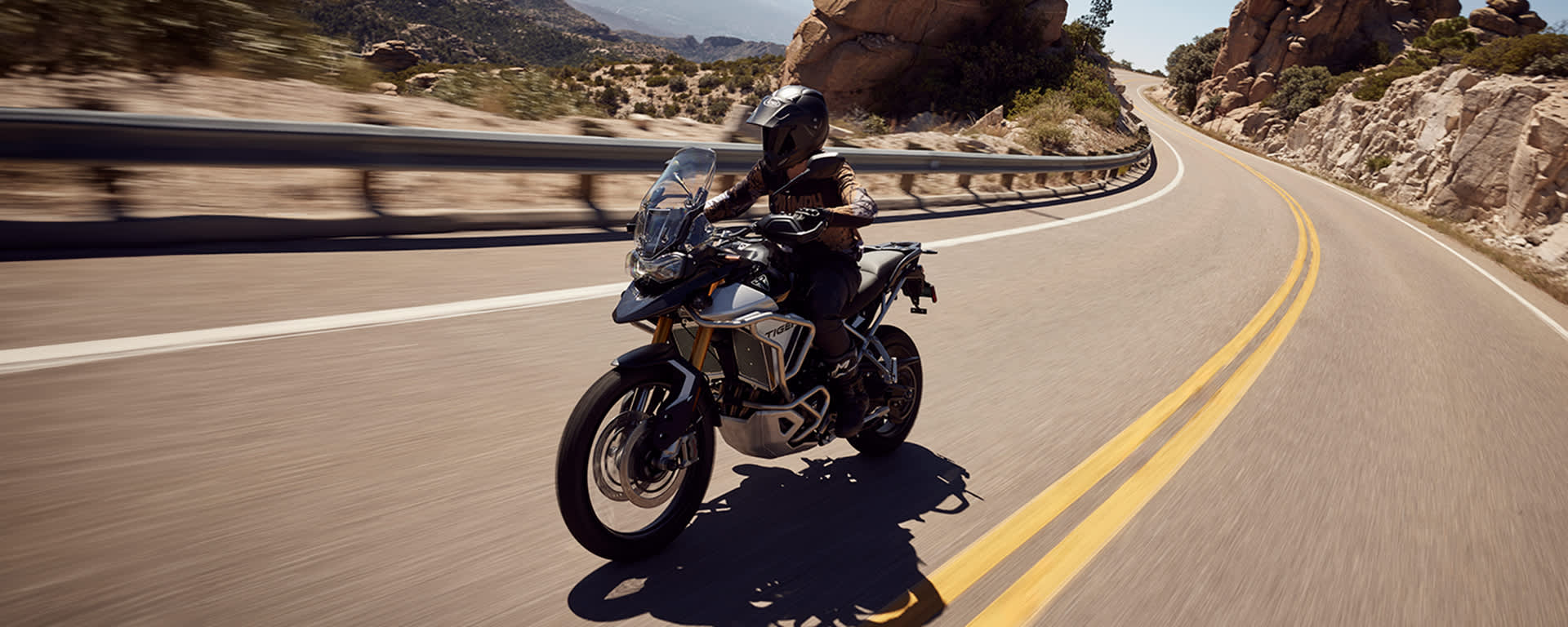Triumph Tiger 900 GT Pro on road