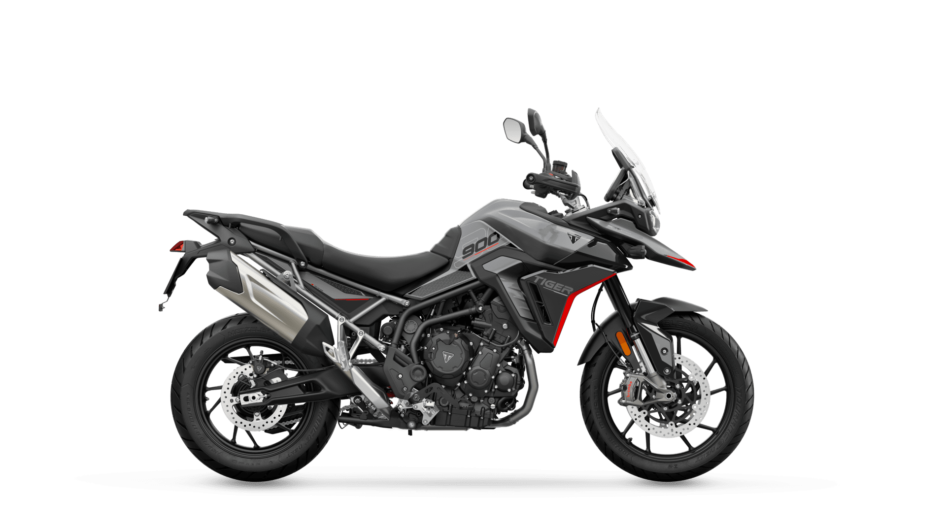Triumph MY24 Tiger 900 GT Pro in Graphite and Sapphire Black