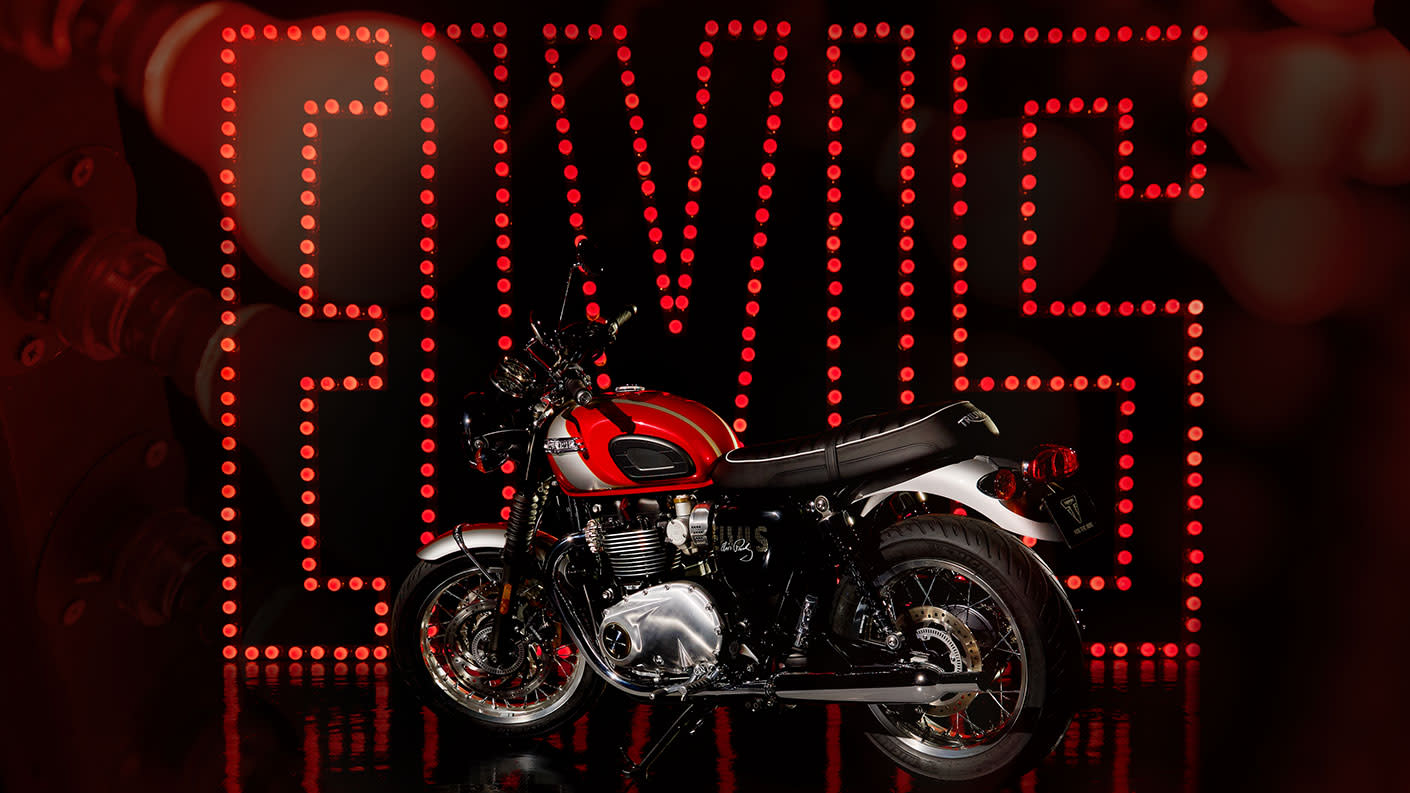 Triumph Bonneville T120 Elvis Presley Limited Edition thumbnail