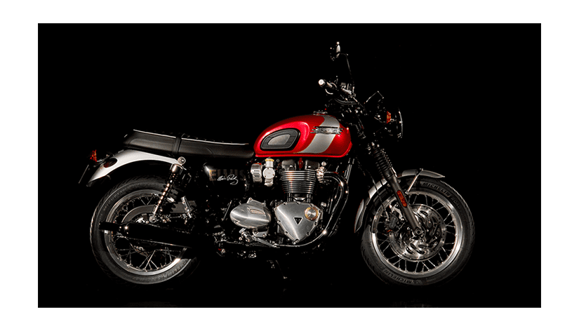 Triumph Bonneville T120 Elvis edition Right Hand Side