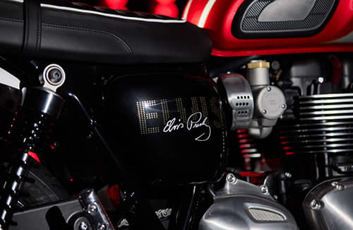 Triumph Bonneville T120 Elvis Presley Limited Edition Engine