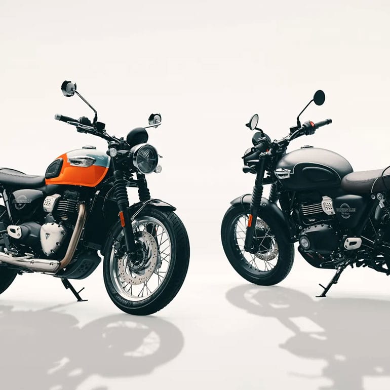 Triumph Bonneville T40 and T40 Black