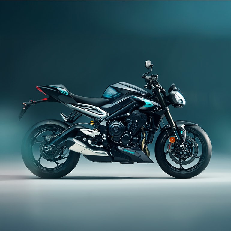 Stationary Triumph Street Triple 765 RS