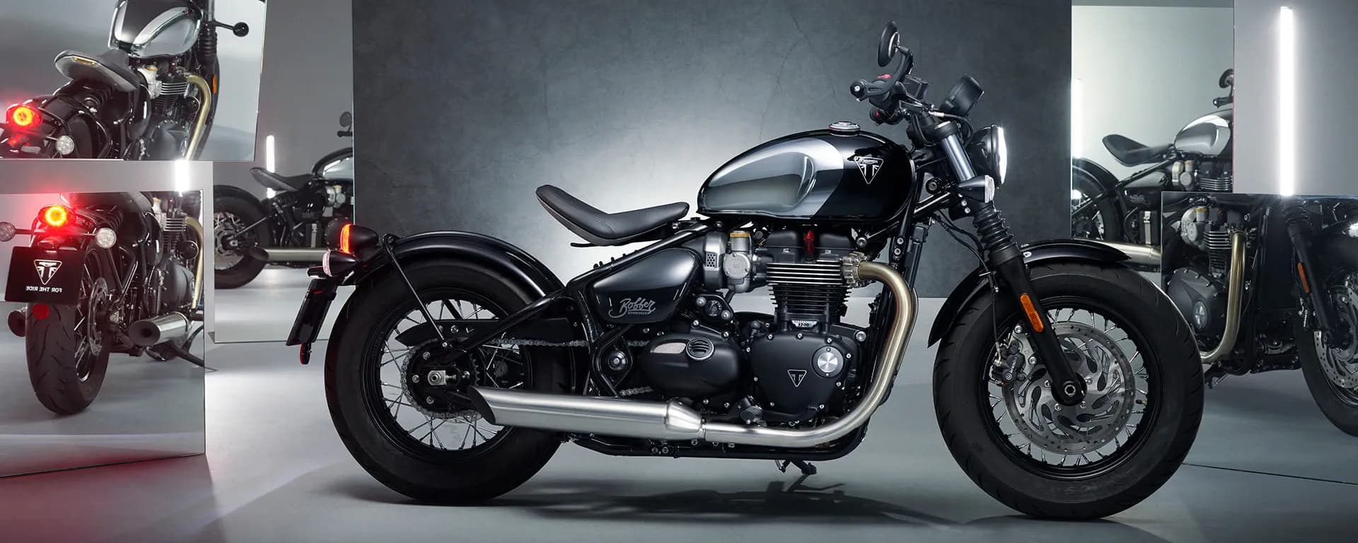 Triumph Bonneville Bobber Chrome Edition )