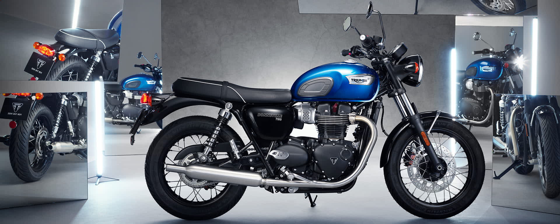 Triumph Bonneville T100 Chrome Edition )
