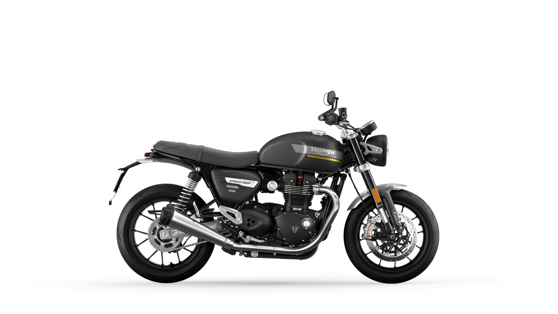 2021 Speed Twin in Matt Storm Grey