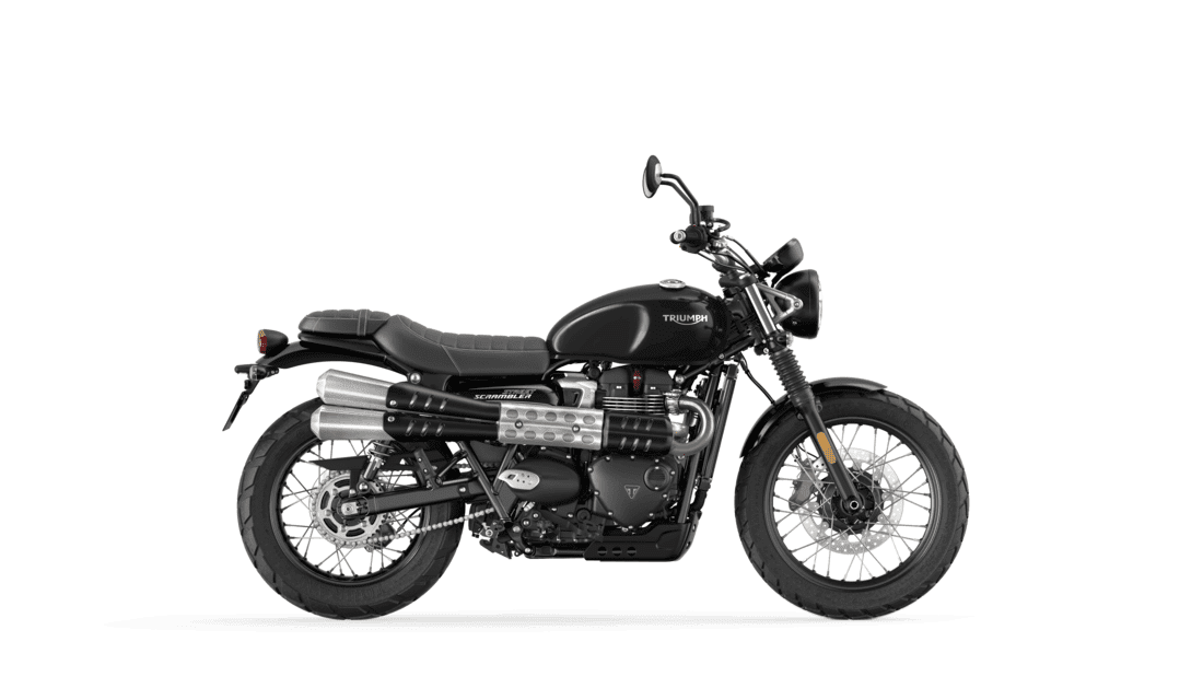 Street Scrambler in Jet Black