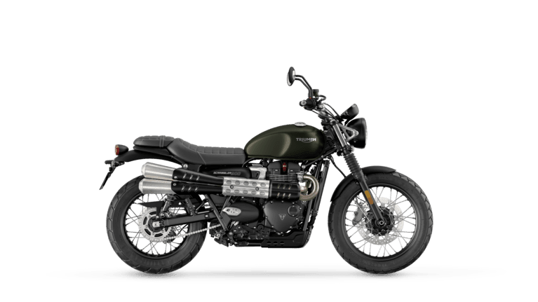 トライアンフ スクランブラー900 【動画有】ローン可 車検残有 美車 グリップヒーター付 900cc インジェクション TRIUMPH 売り切り ＴＲＩＵＭＰＨ スクランブラー９００ マットカーキ ２０２５年最新