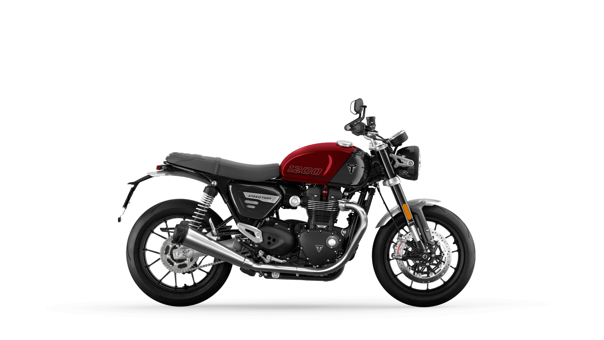 CGI of the Triumph Speed Twin 1200 in Carnival Red