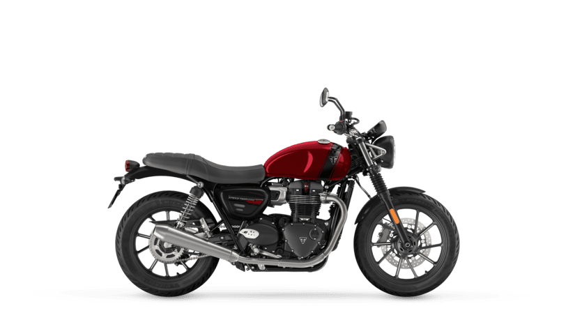 CGI of the Triumph Speed Twin 900 in Carnival Red