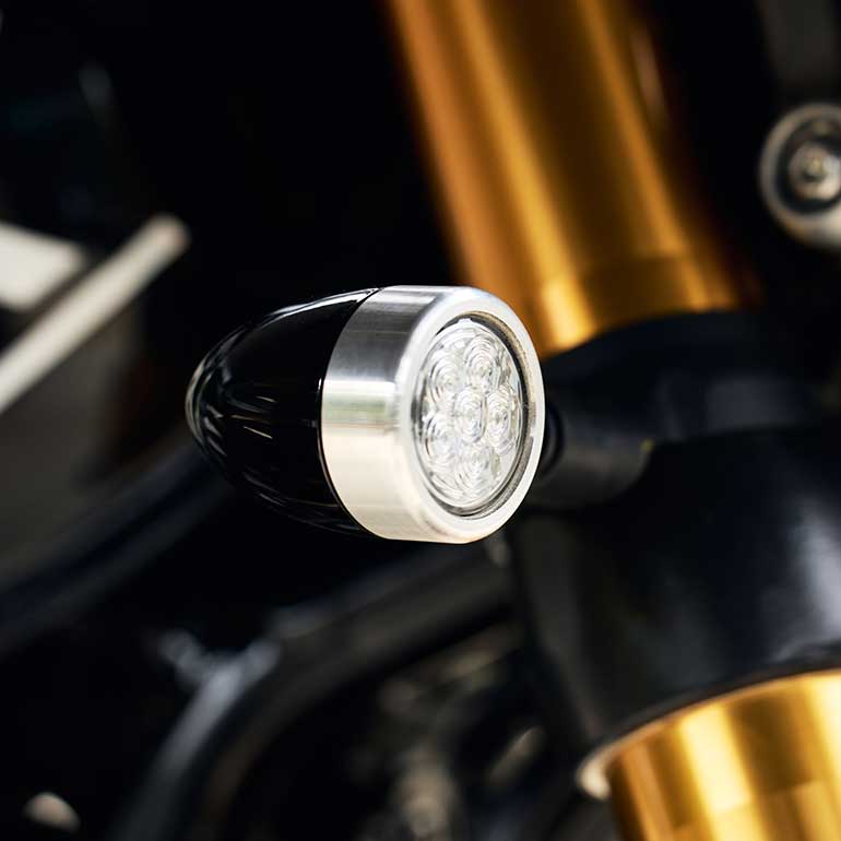 Triumph led bullet indicators