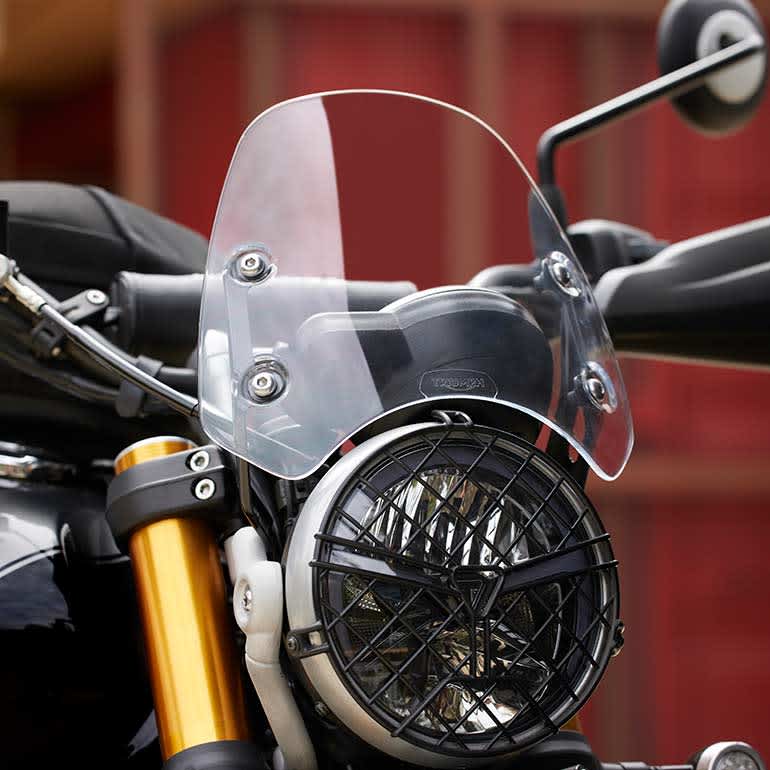 Scrambler 400 X accessory fly screen