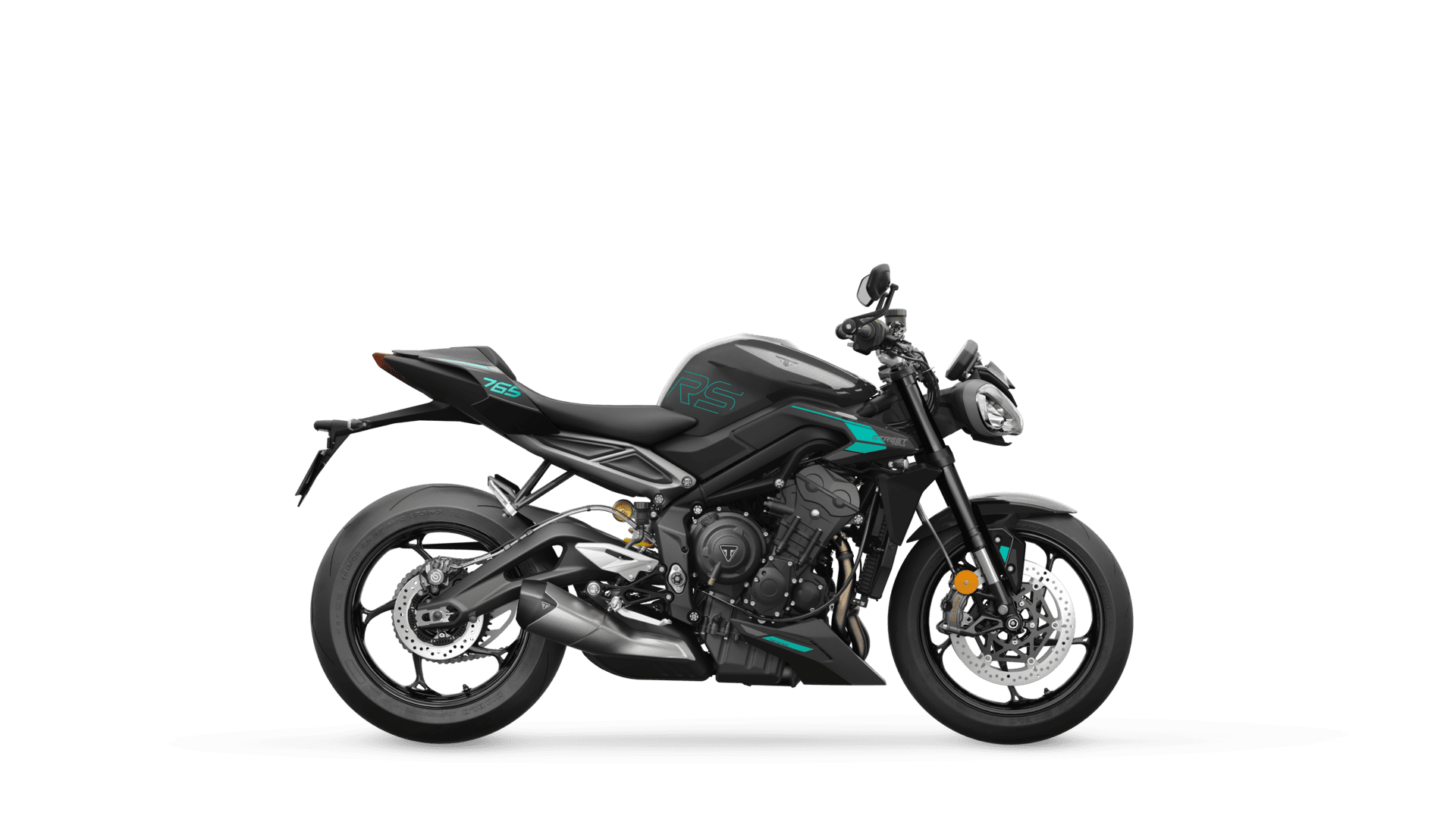 Triumph Street Triple RS in Granite right hand side