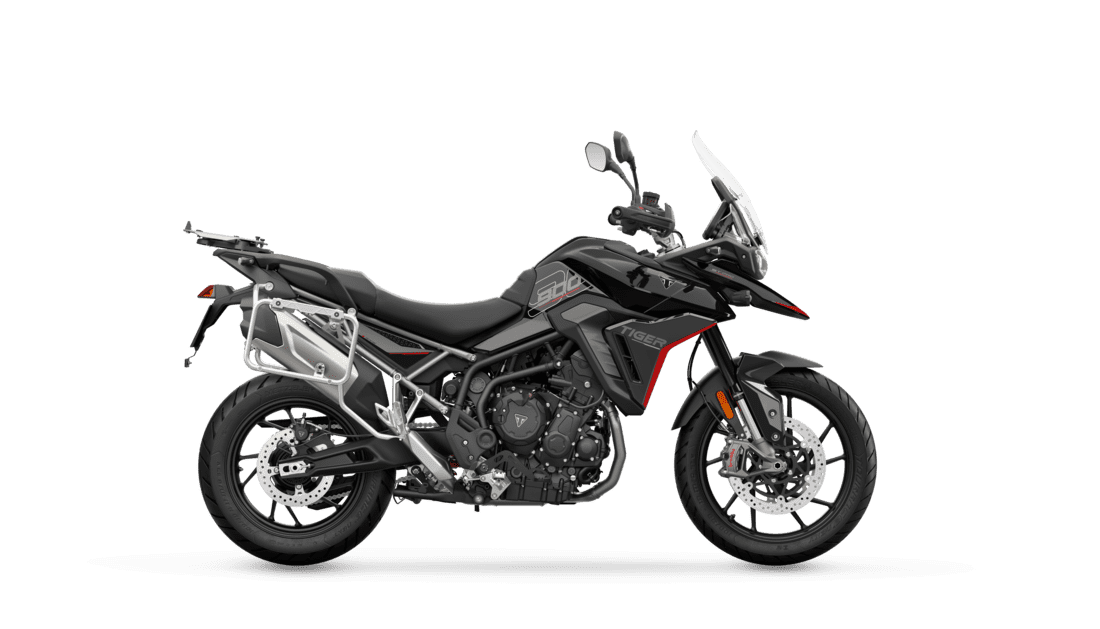 Brazilian Edition of the Tiger 900 GT Pro in Sapphire Black