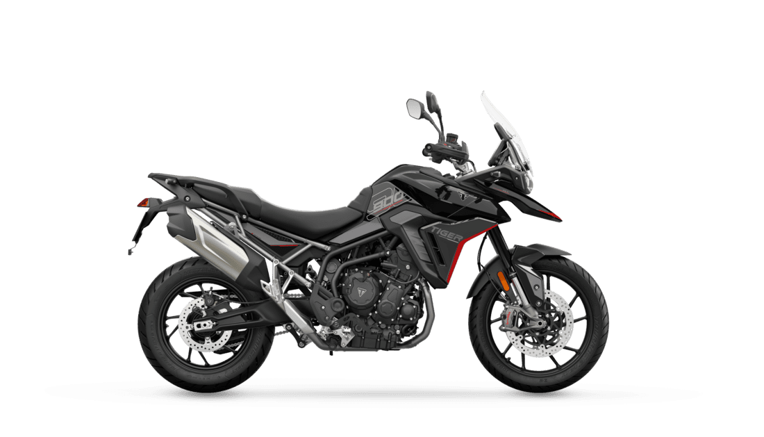 Triumph Tiger 900 GT in Sapphire Black right hand side