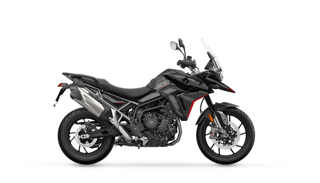 Triumph Tiger 900 GT Pro in Sapphire Black right hand side