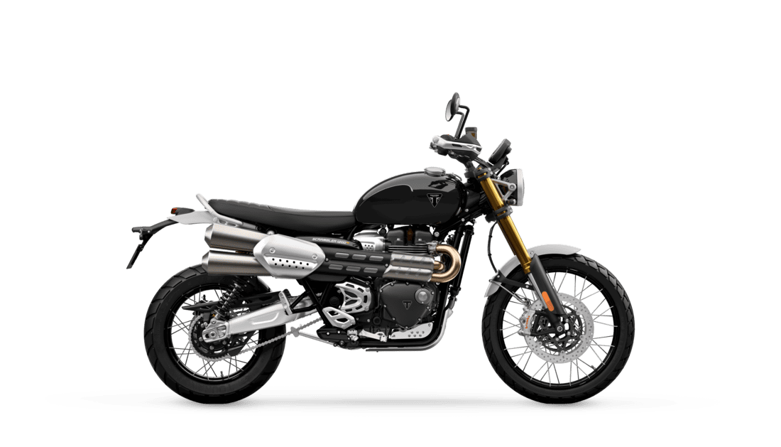 Scrambler 1200 XE in Sapphire Black right hand view