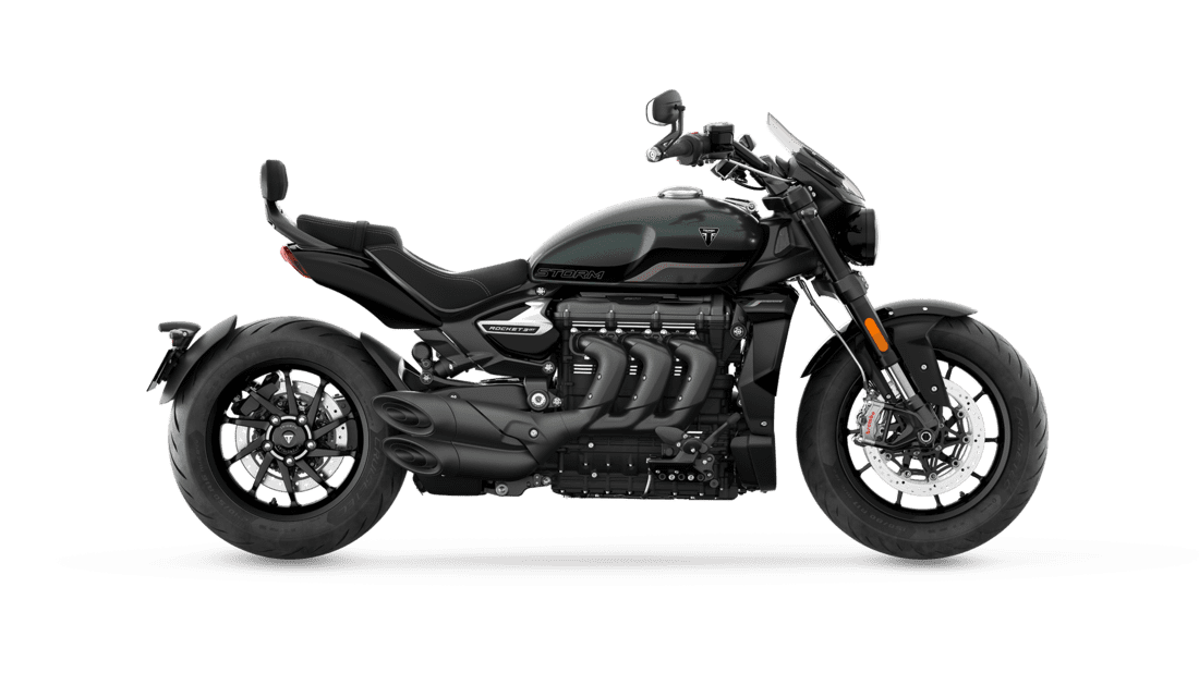 Rocket 3 GT Storm in Base Marine / Sapphire Black Colour