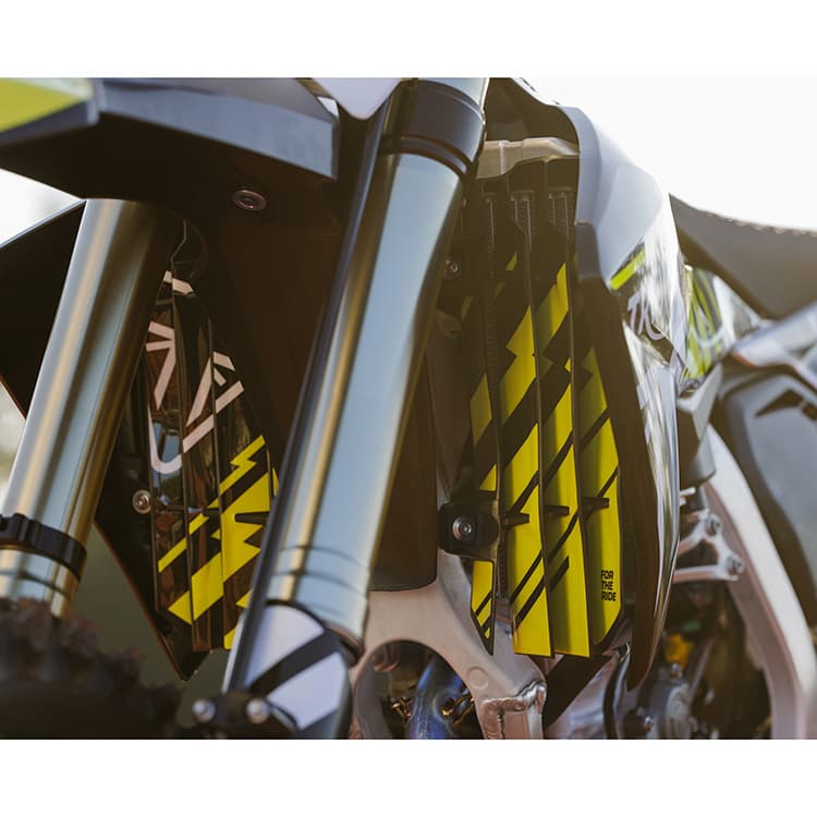 Triumph TF250 X off-road bike suspension