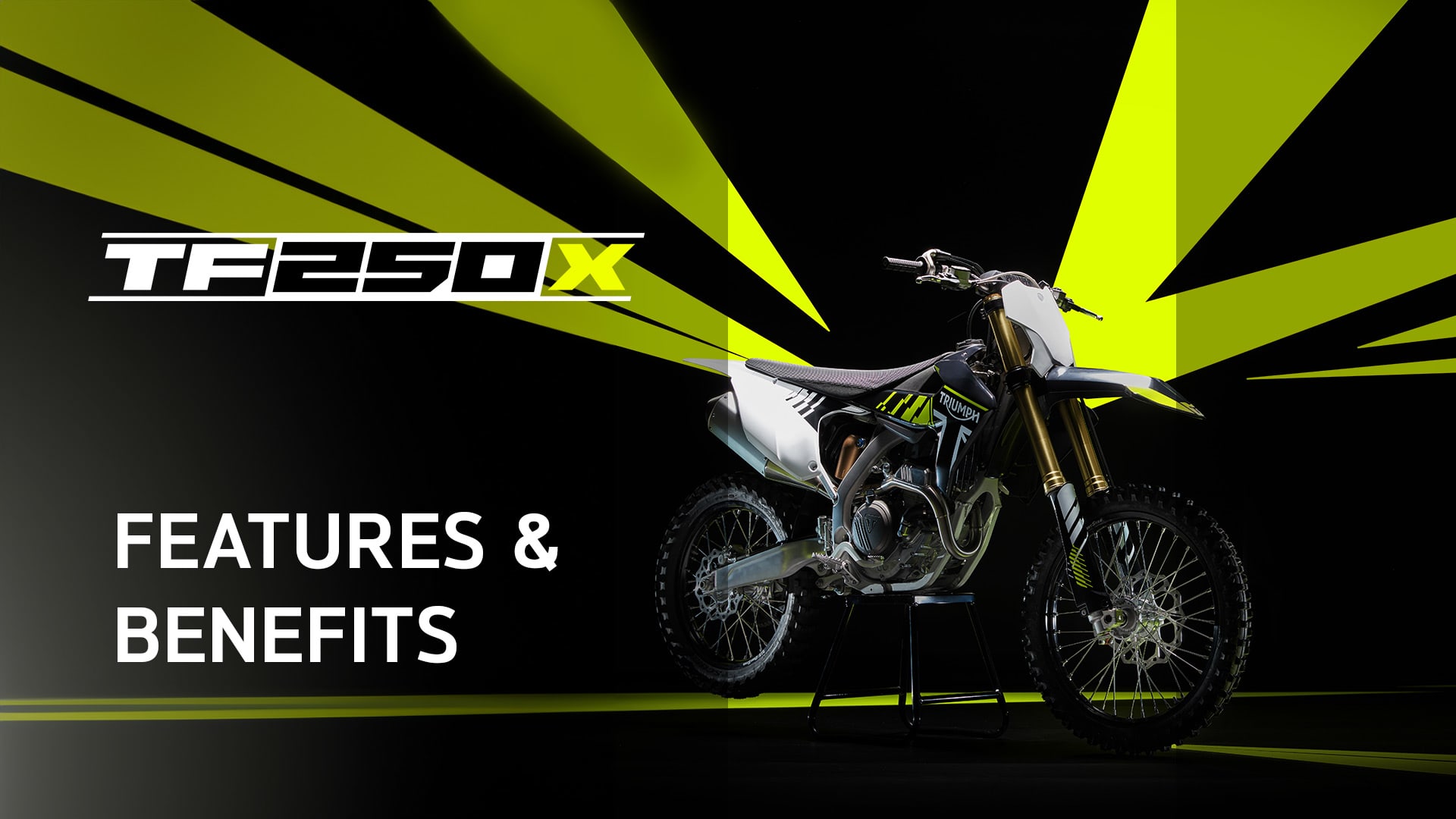 TF 250-X studio shot F&B YouTube Thumbnail