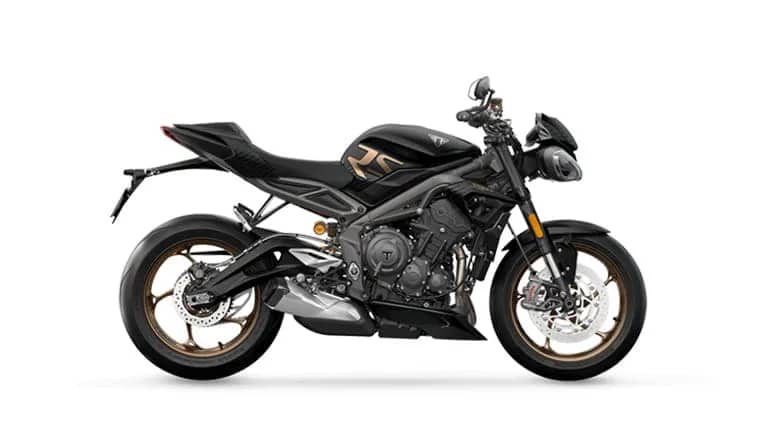 Triumph Street triple RS in Carbon Black