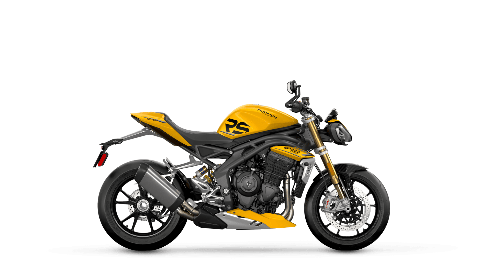 MY25 Speed Triple 1200 RS in Cosmic Yellow CGI