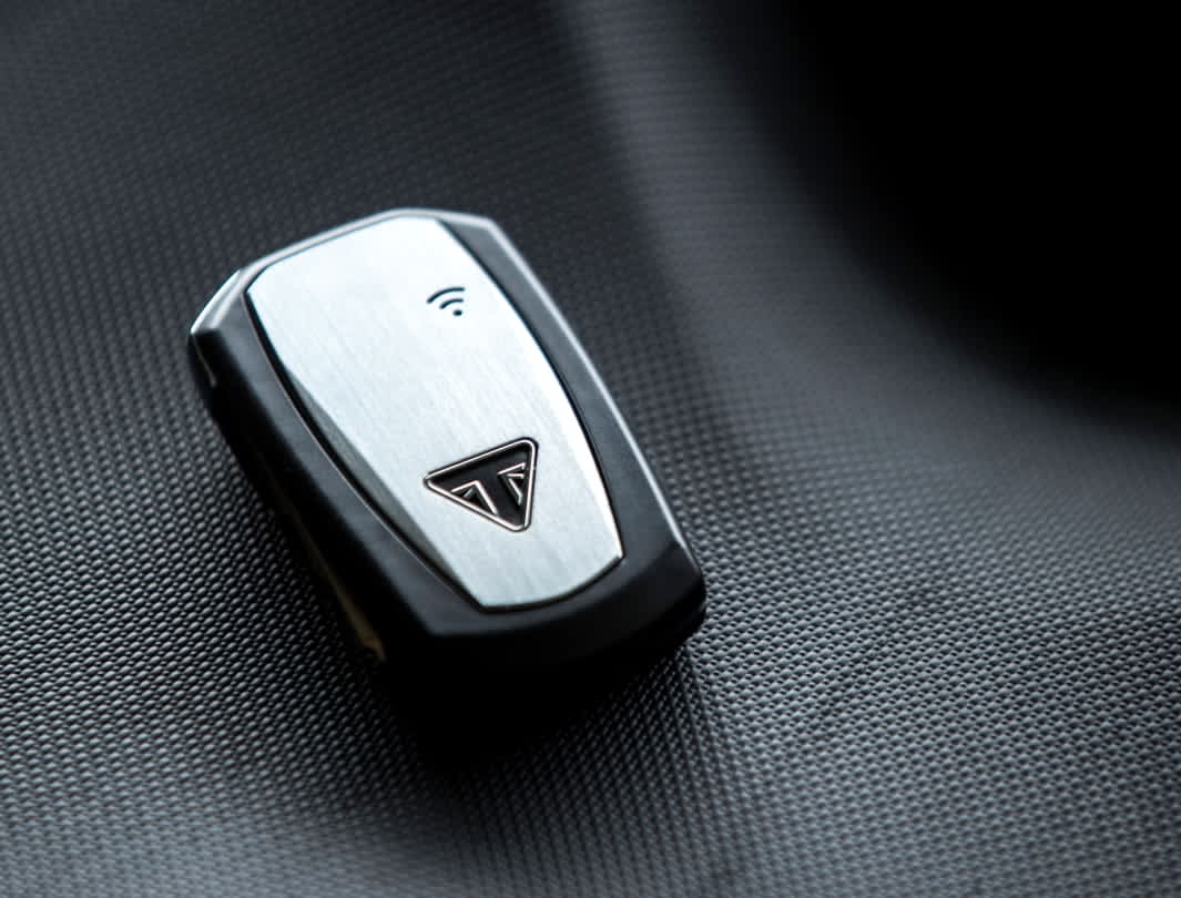 Triumph keyless key fob