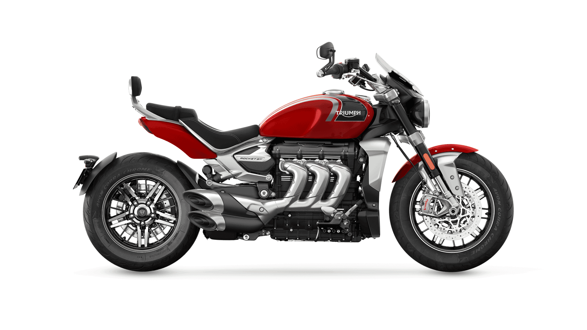 Triumph Rocket 3 GT in Carnival Red