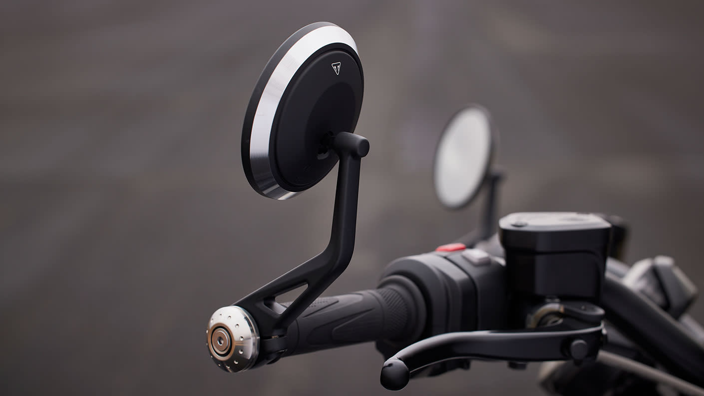 Triumph Rocket 3 storm mirrors