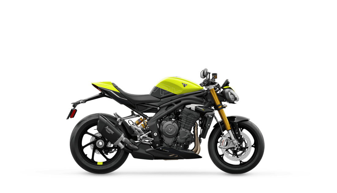 Triumph Speed Triple 1200 RX MY25 in Performance Yellow Right Hand Side
