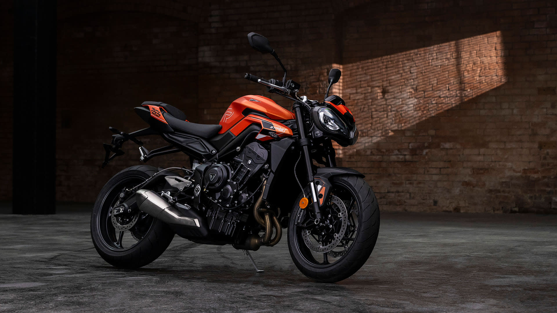 Triumph Street Triple 765 R full bike shot