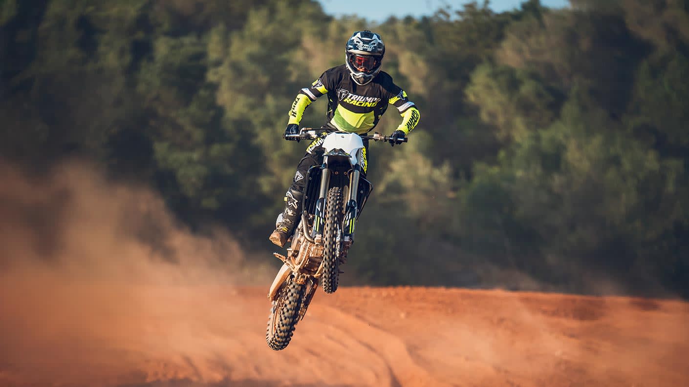 MY26 Triumph TF 250-X top-tier suspension