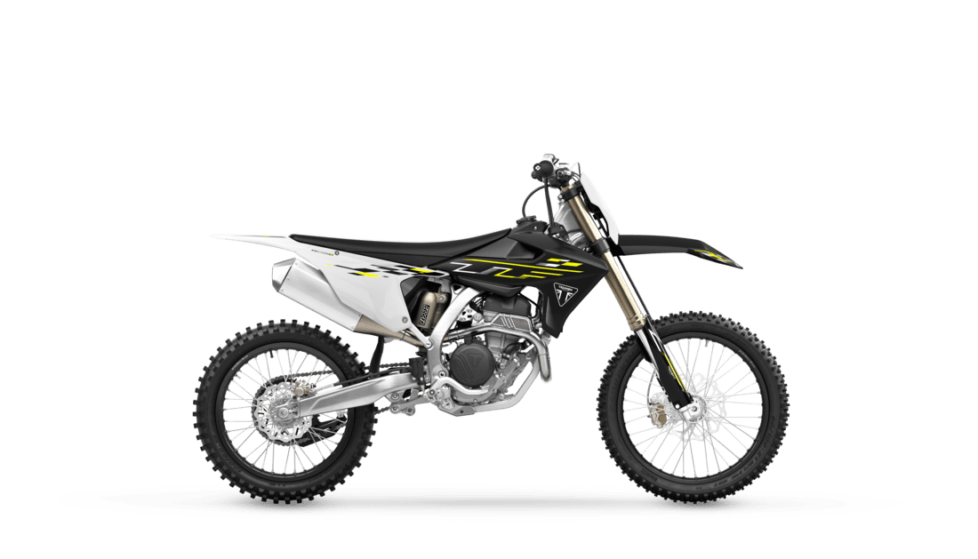 MY26 Triumph TF 250-X right hand side