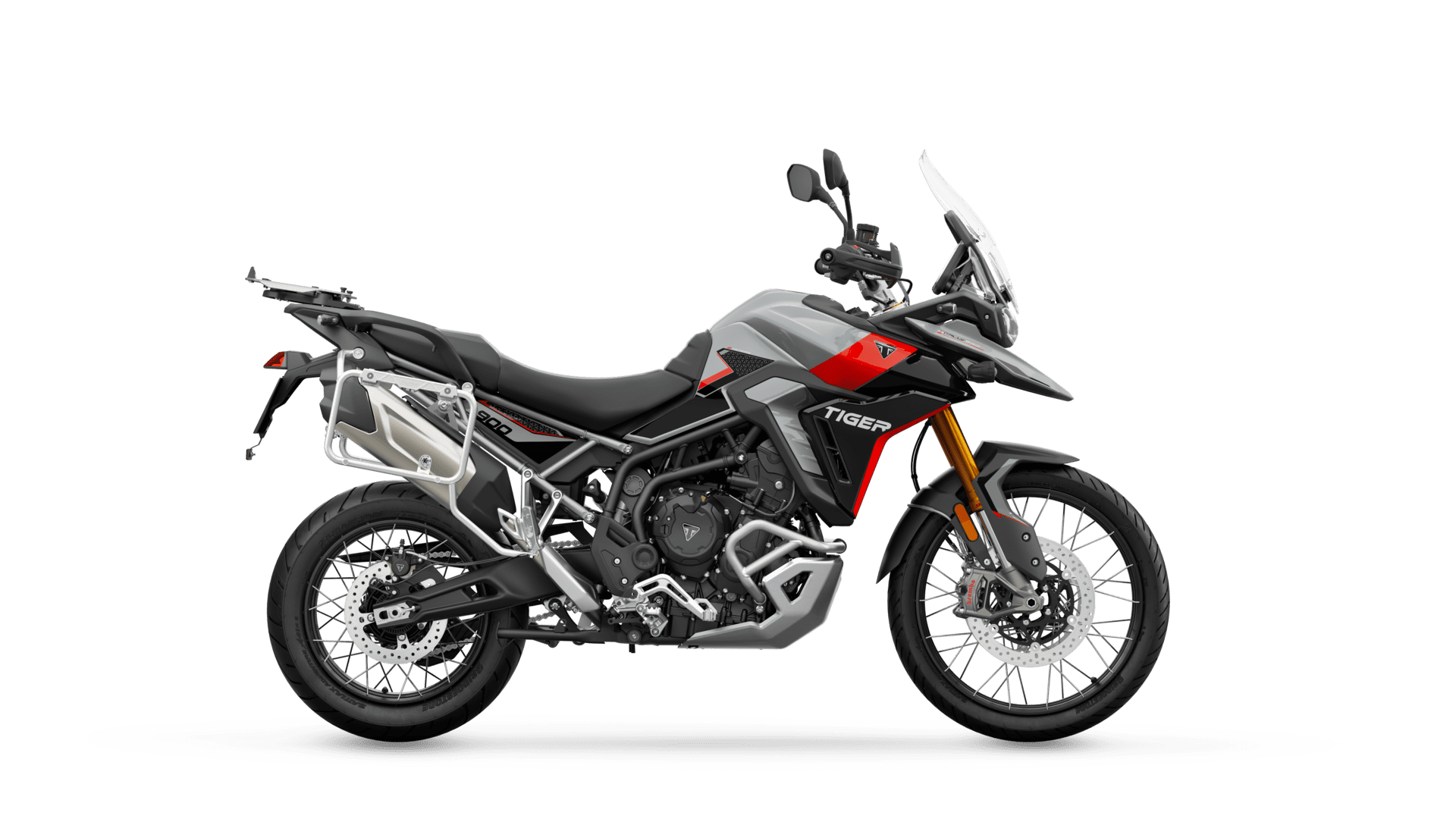 Brazilian Tiger 900 Rally Pro MY24 CGI in Ash grey