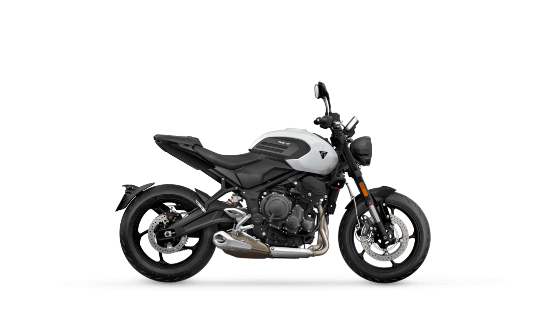 Trident 660 in Snowdonia White right hand side