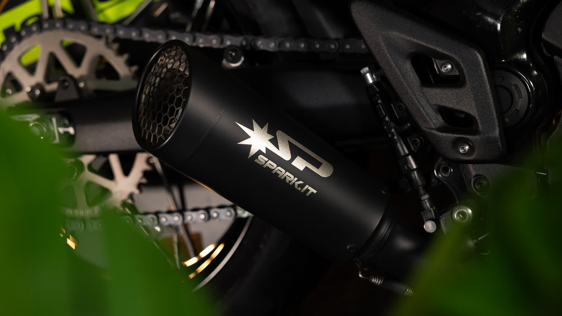 Triumph Viper 400 Sparkit exhaust system