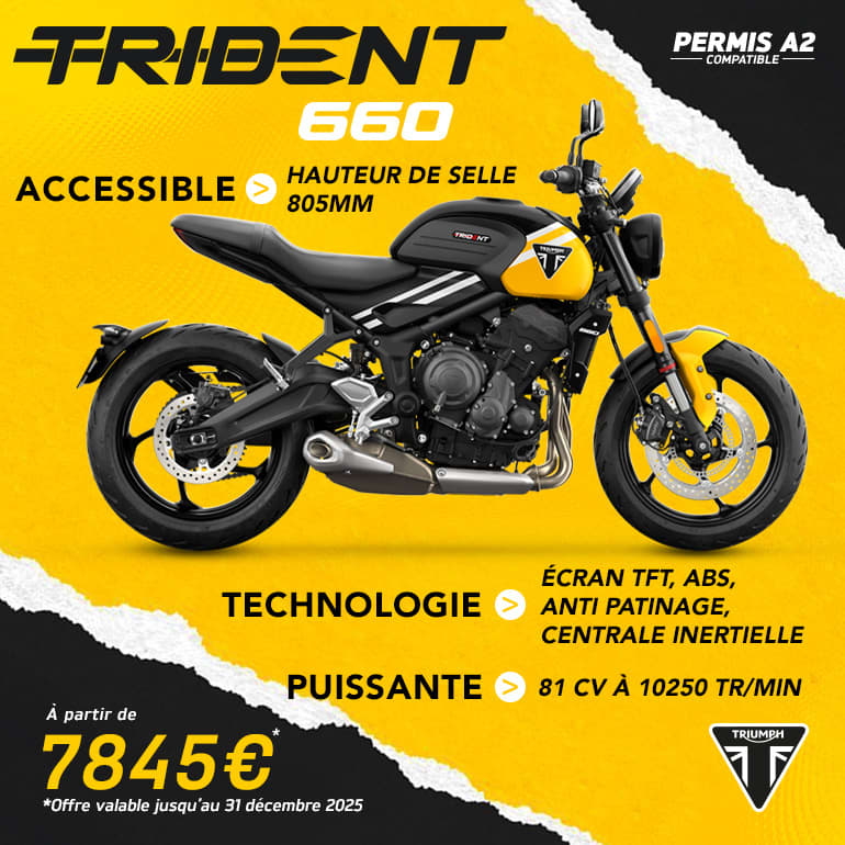 Triumph Trident 660 Offer