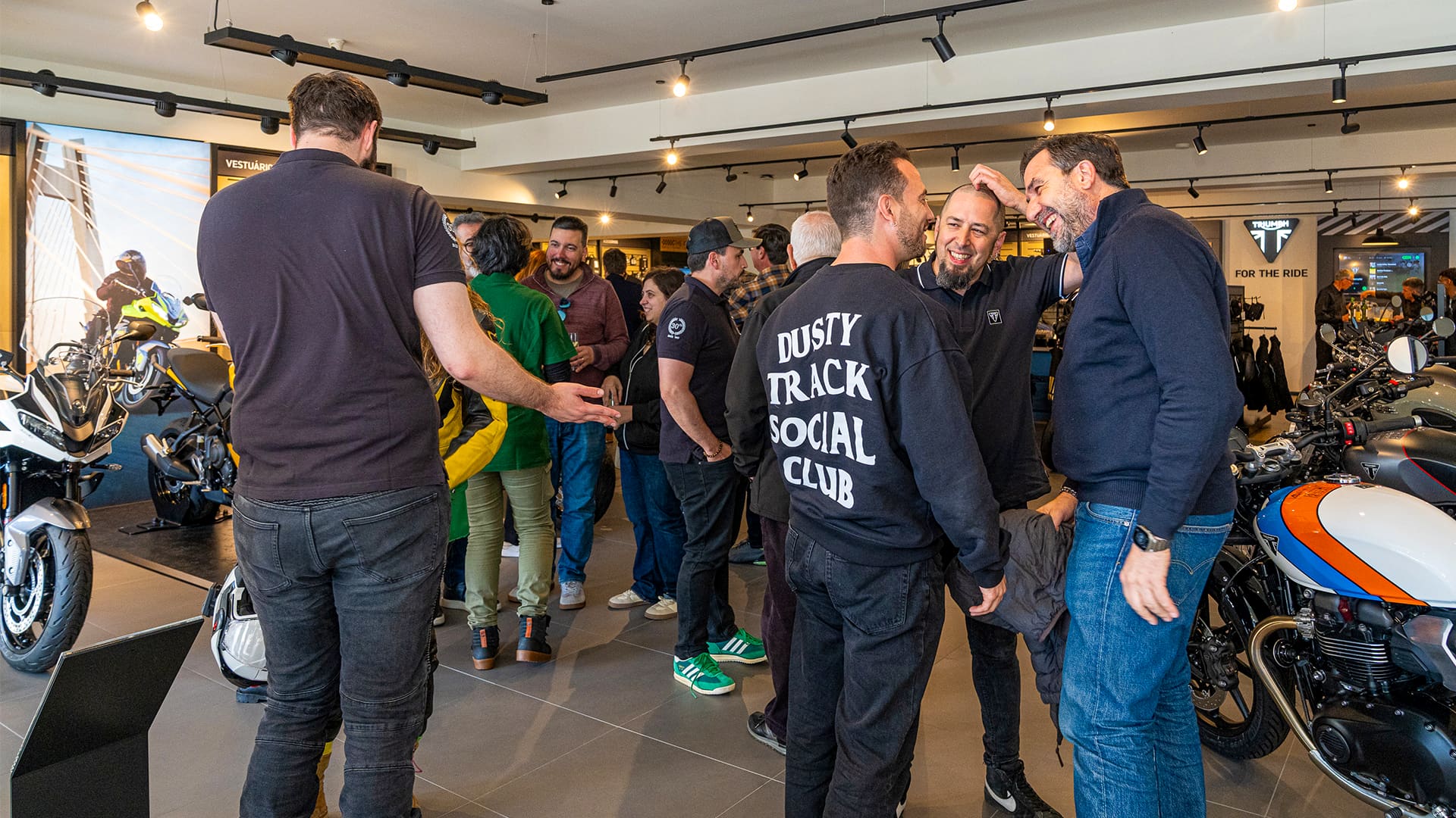 Triumph Porto opening day