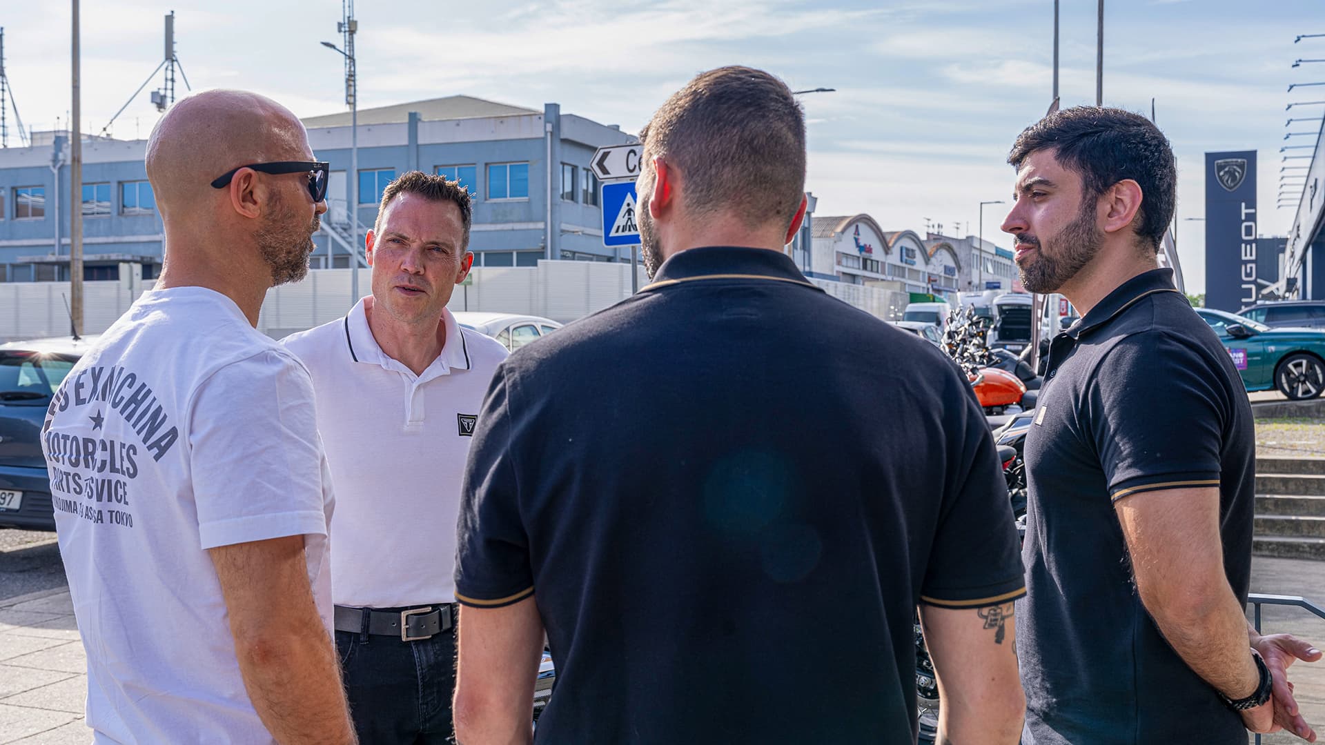 Triumph Porto opening day