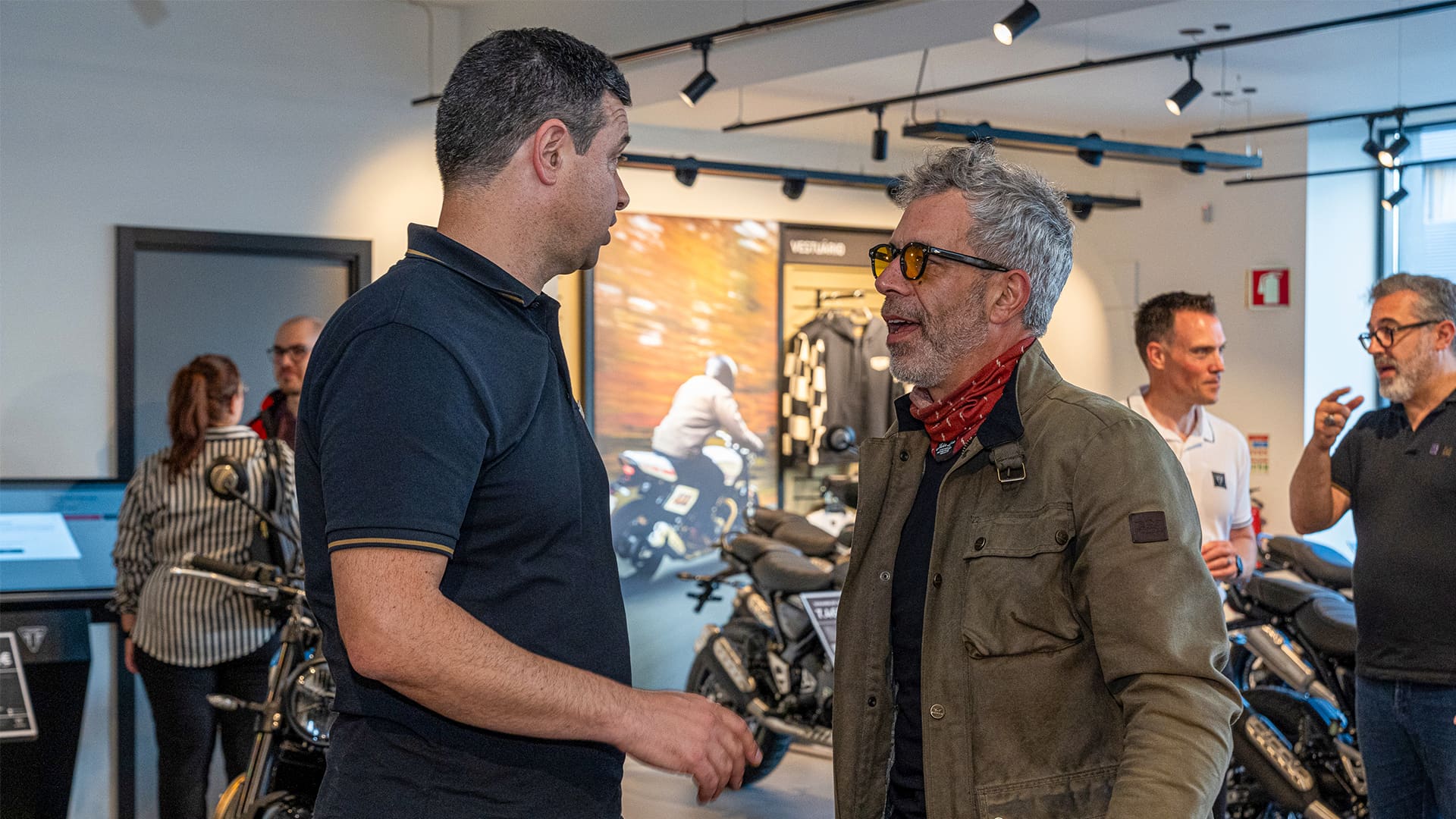 Triumph Porto opening day
