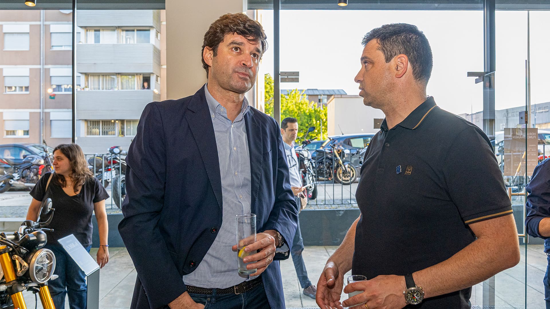 Triumph Porto opening day