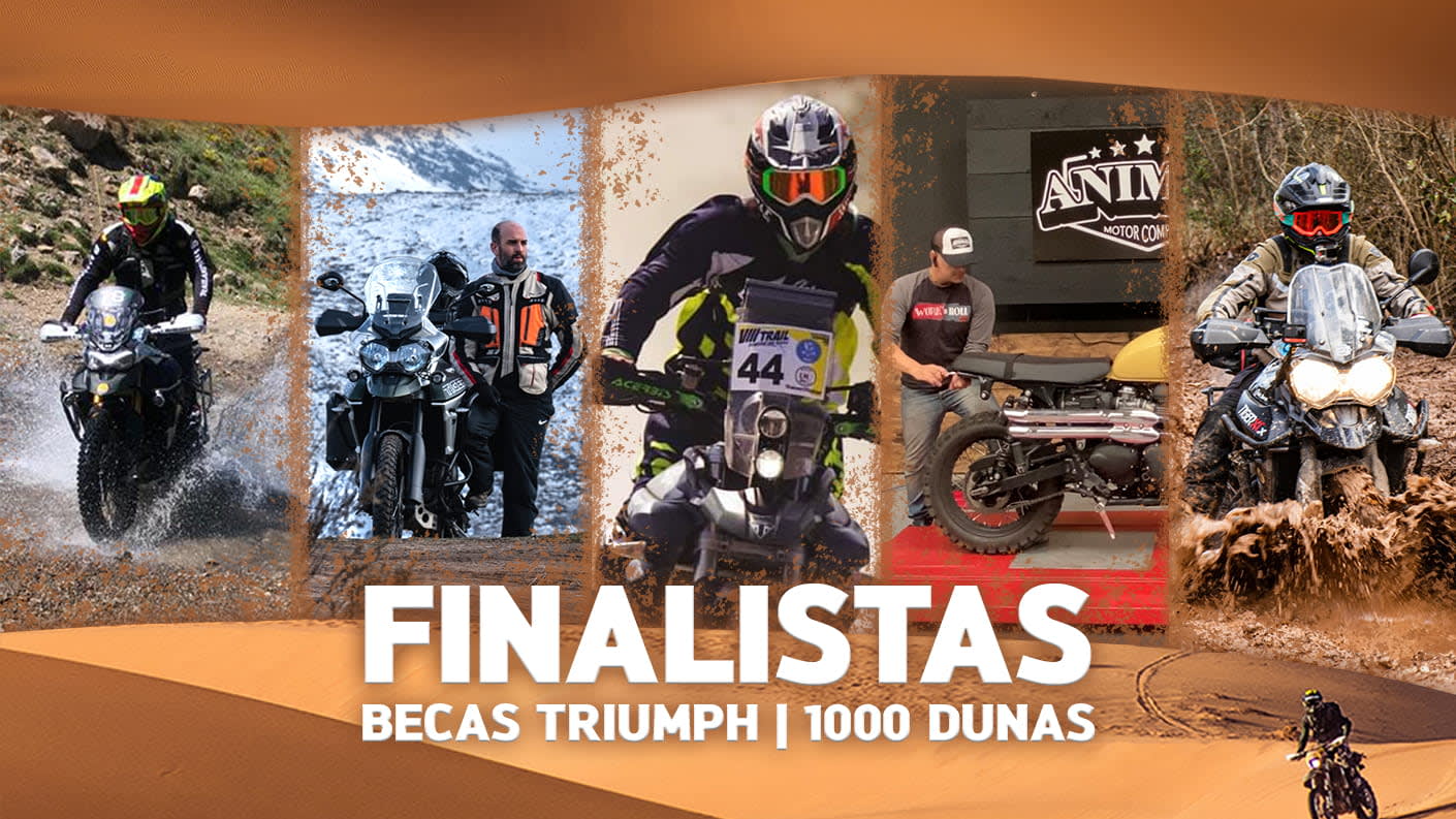 Finalistas Becas Triumph 1000 Dunas