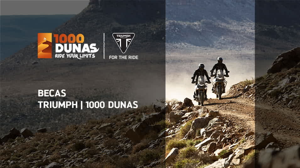 becas triumph 1000 dunas