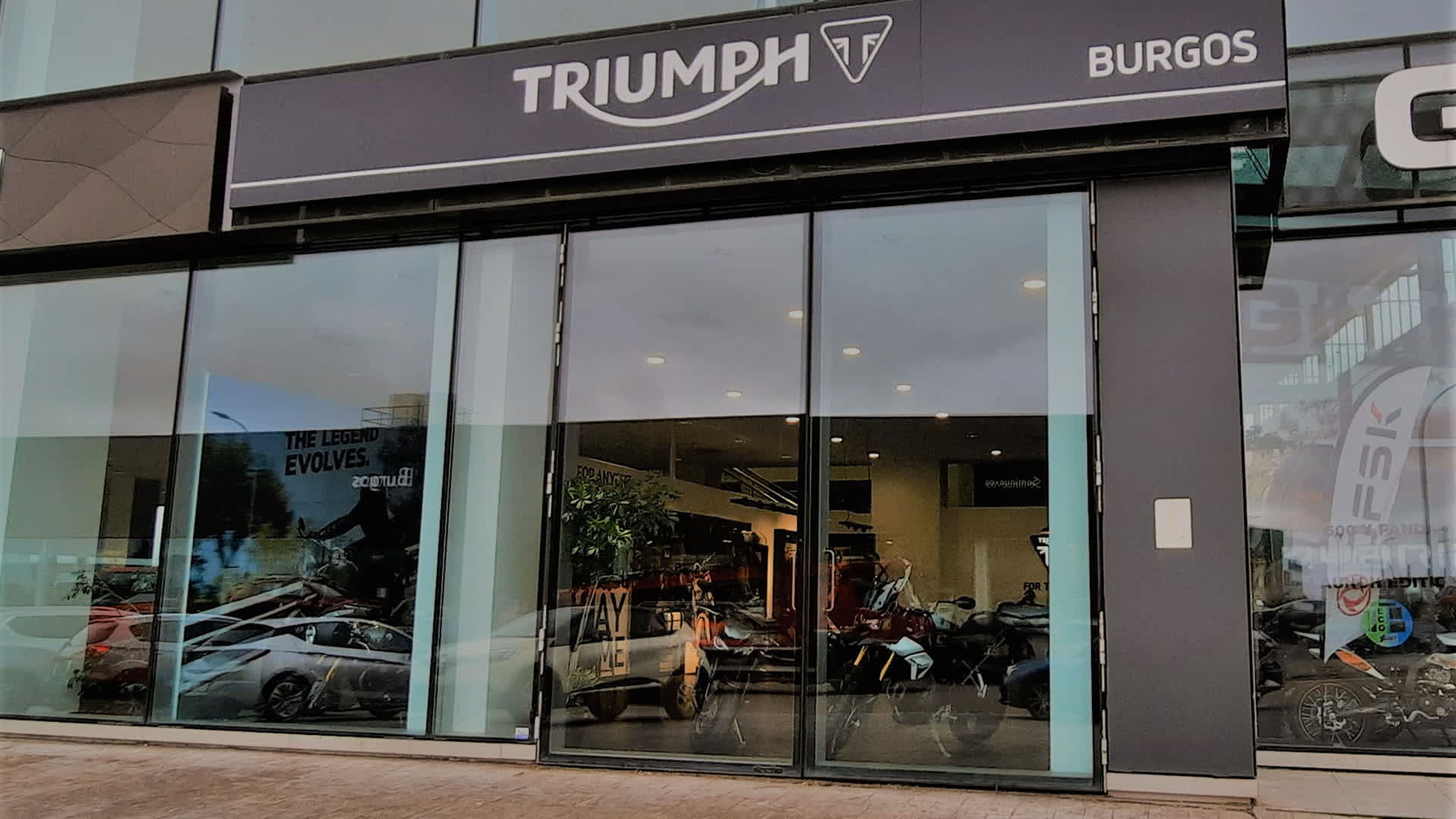 Triumph Burgos Spain