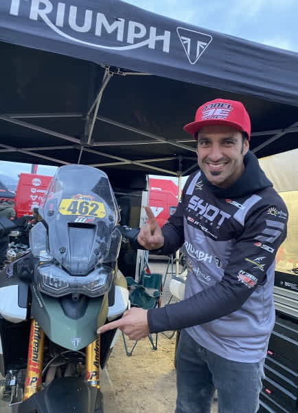 Ivan Cervantes y su Triumph Tiger 900 ganan la Basella Race