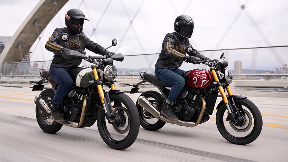 Triumph Speed 400 y Scrambler 400 X